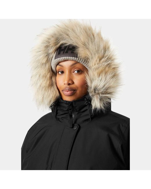 Helly Hansen Black Senja Plus Parka