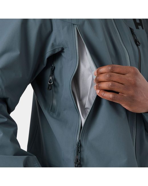 Helly Hansen Blue Odin 9 Worlds 3.0 Shell Jacket for men