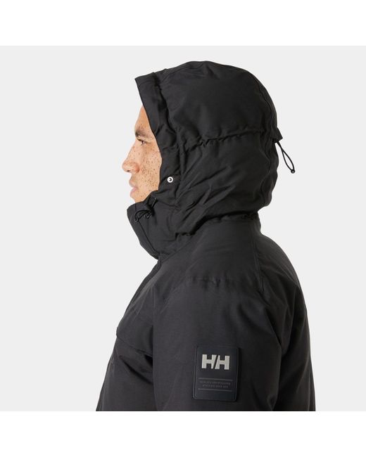 Helly Hansen Black Classic Parka for men