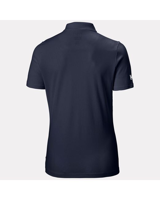 Crew Technical Polo Mujer Helly Hansen de color Blue