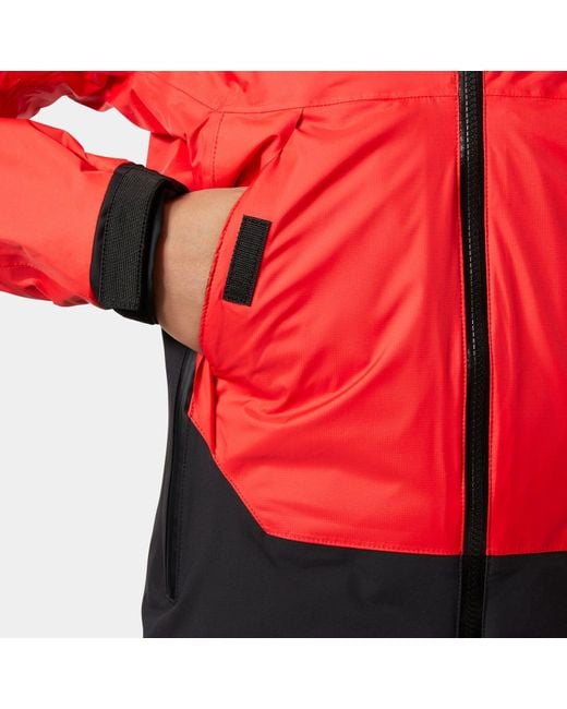 Ægir Midlayer Jacket Rouge Helly Hansen en coloris Red
