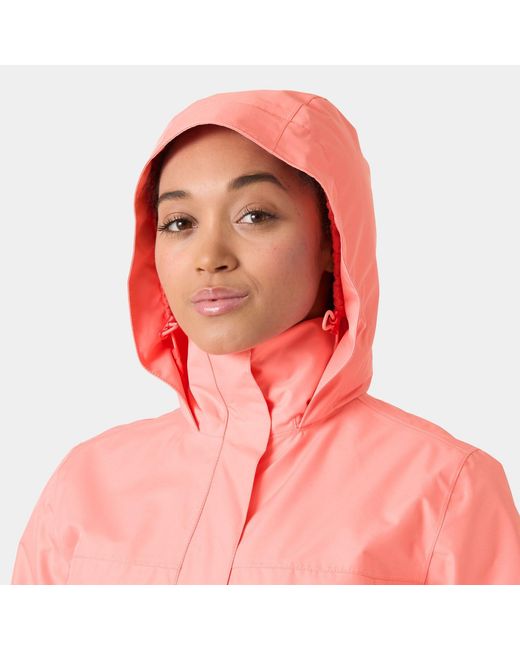 Helly Hansen Pink Aden Great-Fit Versatile Rain Jacket