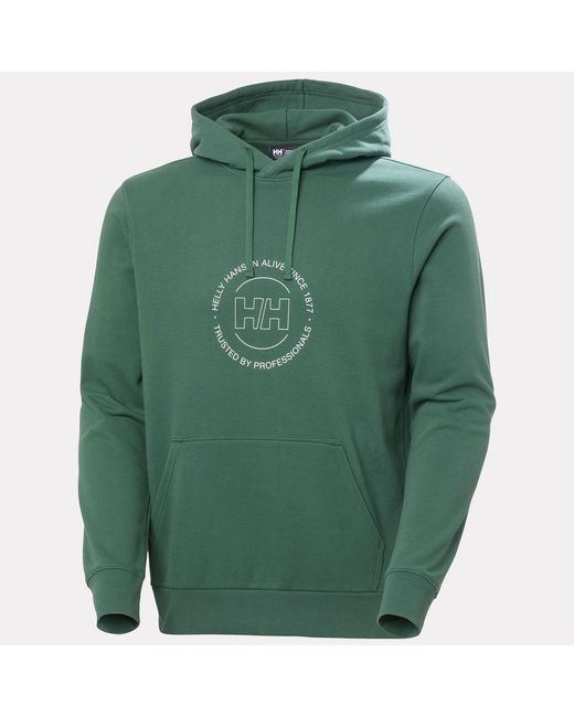Helly Hansen Green Core Graphic Hoodie for men