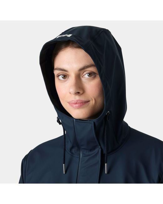 Helly Hansen Blue Moss Block Pu Raincoat