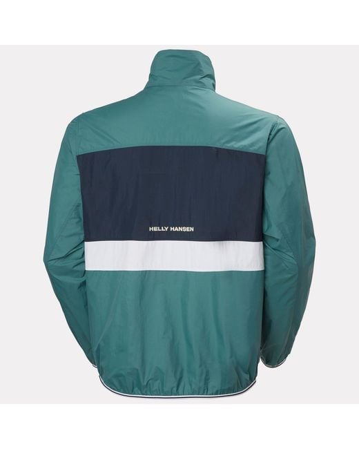 Helly Hansen Green Koster Windbreaker for men