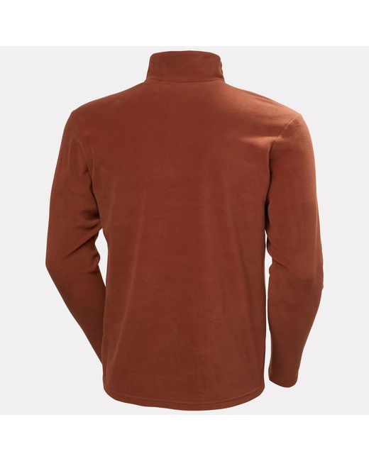 Helly Hansen Red Daybreaker Half-Zip Fleece for men