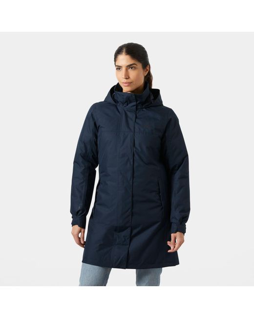 Helly Hansen Blue Vancouver Insulated Raincoat