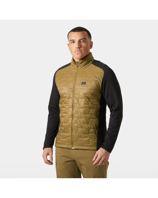 Helly Hansen Green Lifaloft Hybrid Lightweight Insulator Jacket for men