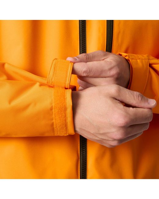 Helly Hansen Orange Crew Hooded Midlayer Jacket 2.0 for men