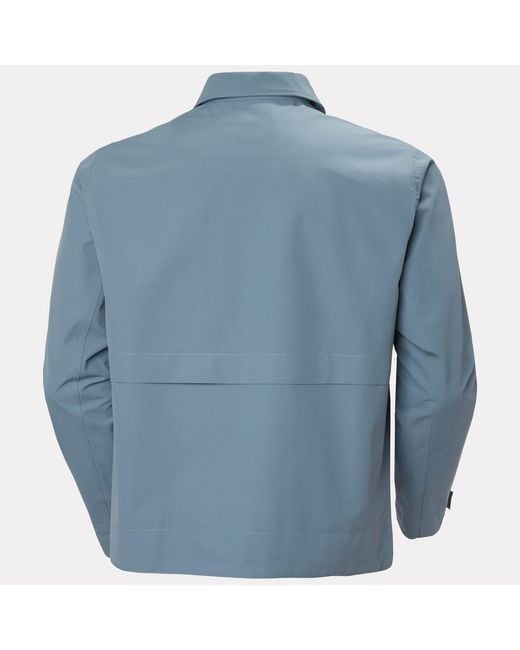 Helly Hansen Blue City Coach Jacket for men