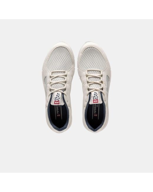 Helly Hansen Gray Ahiga V4 Hydropower Lightweight Deck Sneakers for men