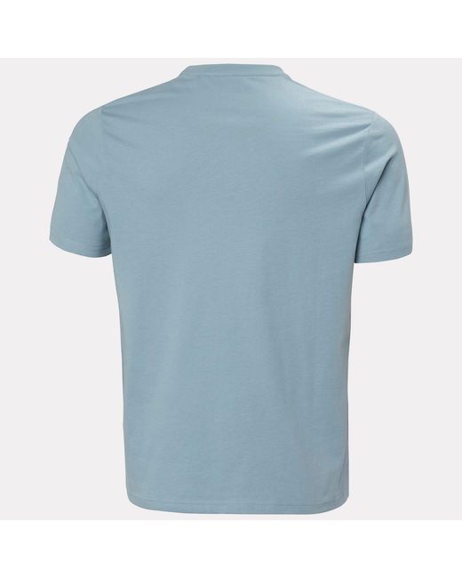 Helly Hansen Blue Hh Logo T-Shirt 2.0 for men