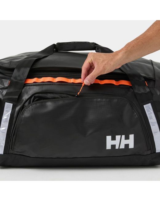 Helly Hansen Black Guide Duffel Bag, 90L Std