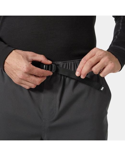 Helly Hansen Gray Holmen Relaxed Trousers for men