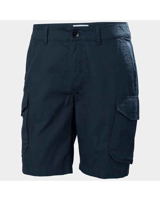 Helly Hansen Blue Dock Cargo Shorts for men