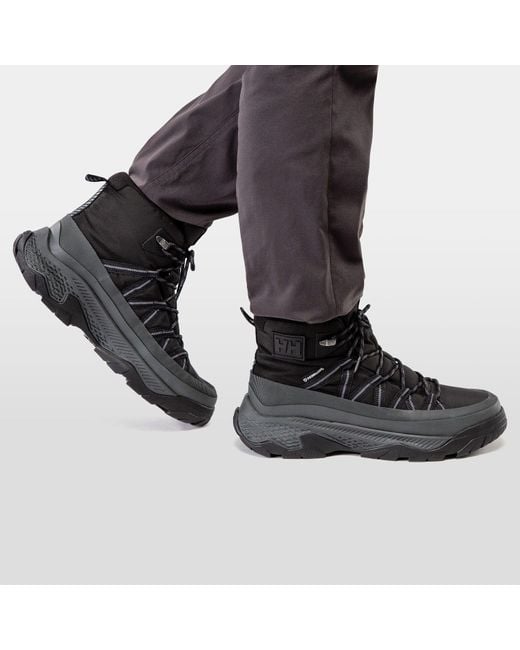 Helly Hansen Black Helly-hansen Keystone Durable Weather-resistant Hiking Boots For Outdoor Adventures And Trail Exploration for men