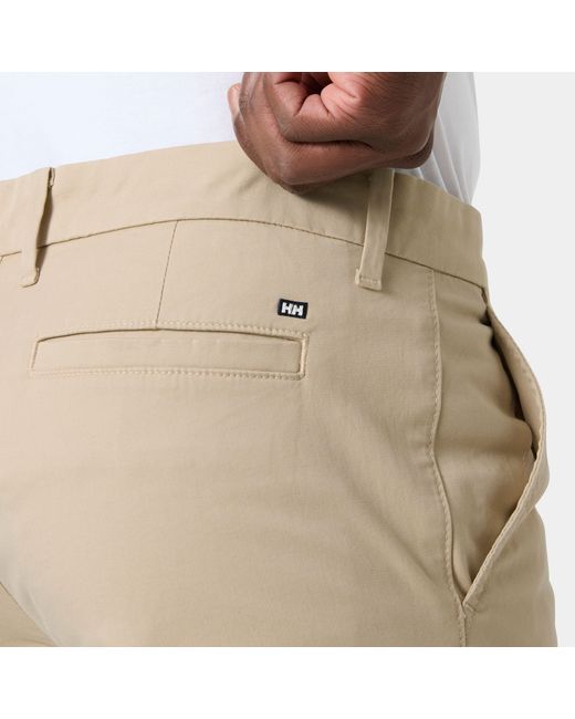 Helly Hansen Natural Bryggen Chino Shorts for men