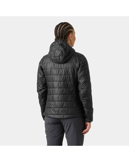 Helly Hansen Black Lifaloft Hooded Insulator