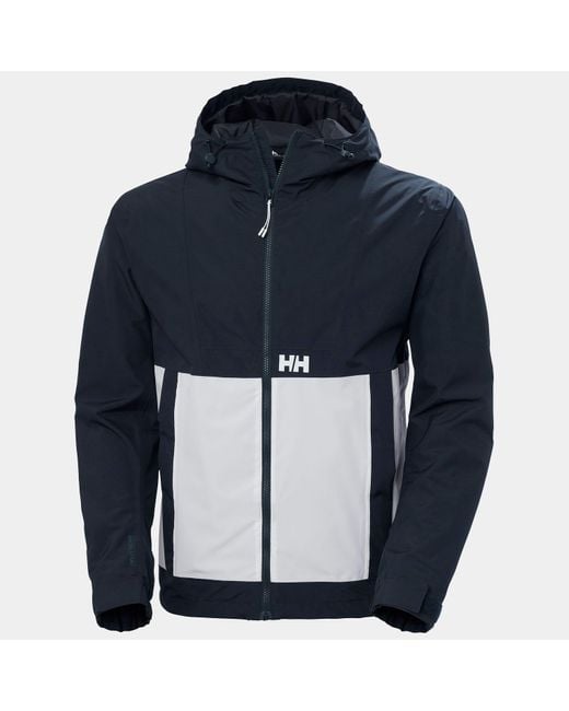 Rig Rain Jacket Hombre Helly Hansen de hombre de color Blue
