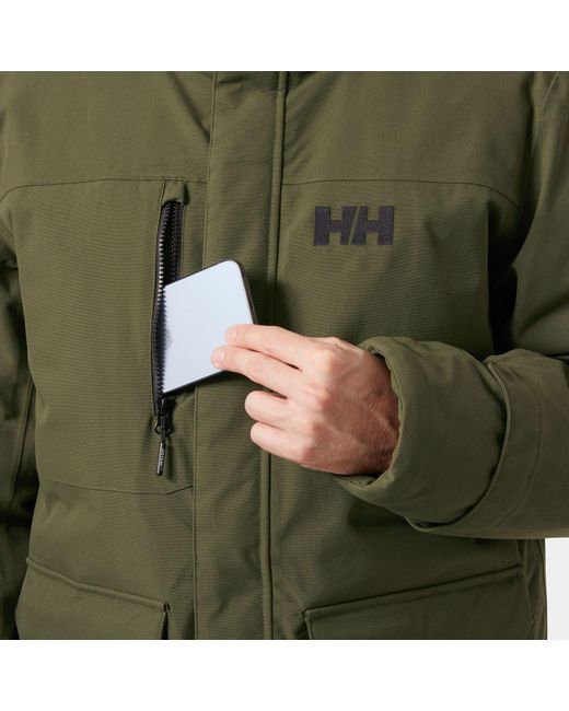Helly Hansen Green Urb Lab Down Parka for men