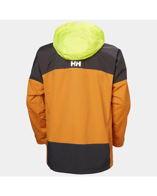 Helly Hansen Orange Pier 4.0 Jacket for men