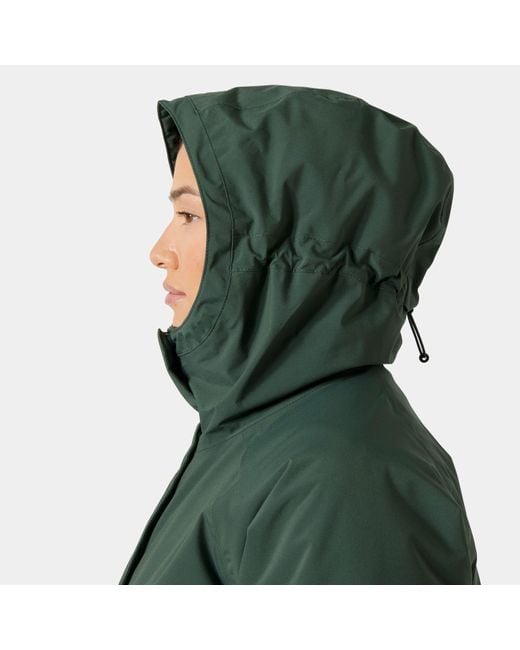 Helly Hansen Green Lily Insulated Raincoat