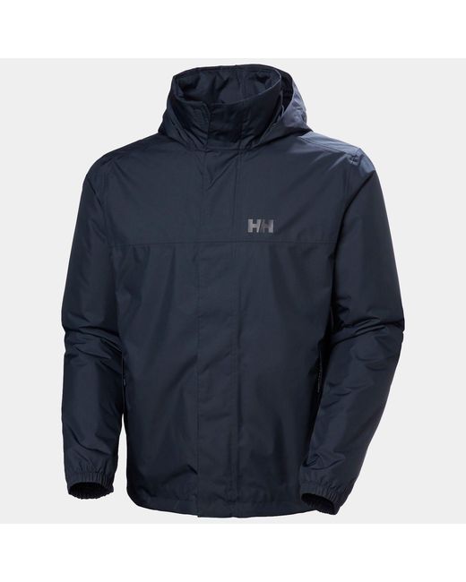 Helly Hansen Blue Vancouver Insulated Rain Jacket for men