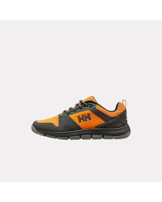 Helly Hansen Orange Skagen F1 Offshore Sailing Shoes for men