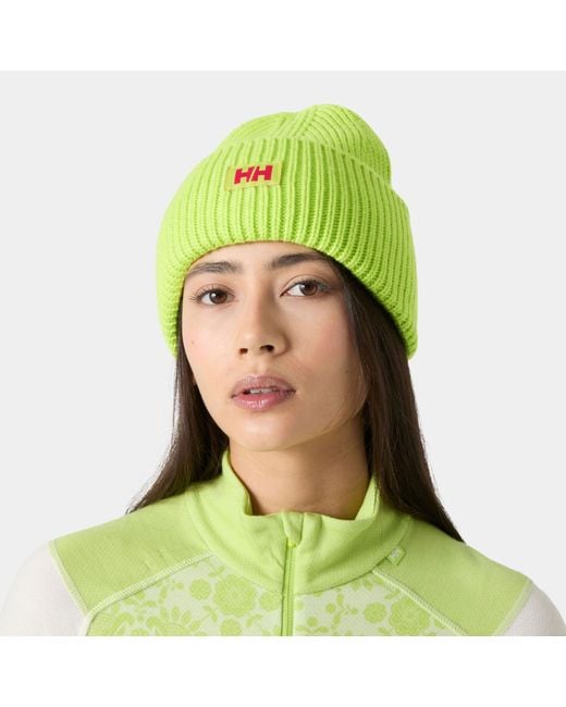 Helly Hansen Green Hh Rib-Beanie