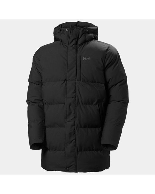 Helly Hansen Black Alby Puffy Parka for men