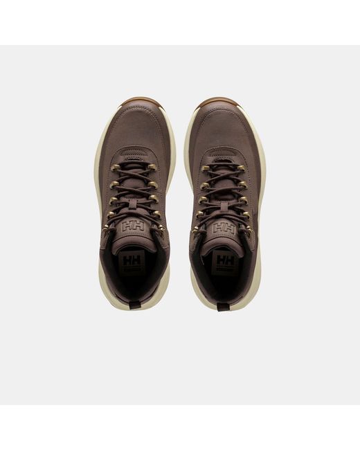 Helly Hansen Brown Forest Evo Leather Shoes for men