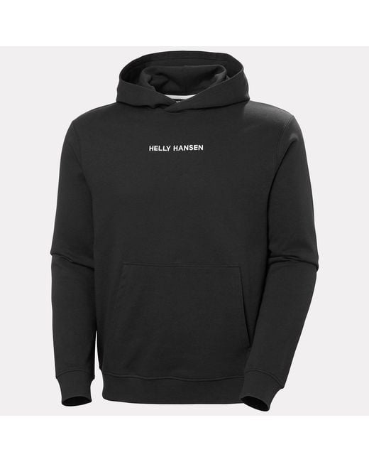 Helly Hansen Black Elemental Hoodie for men