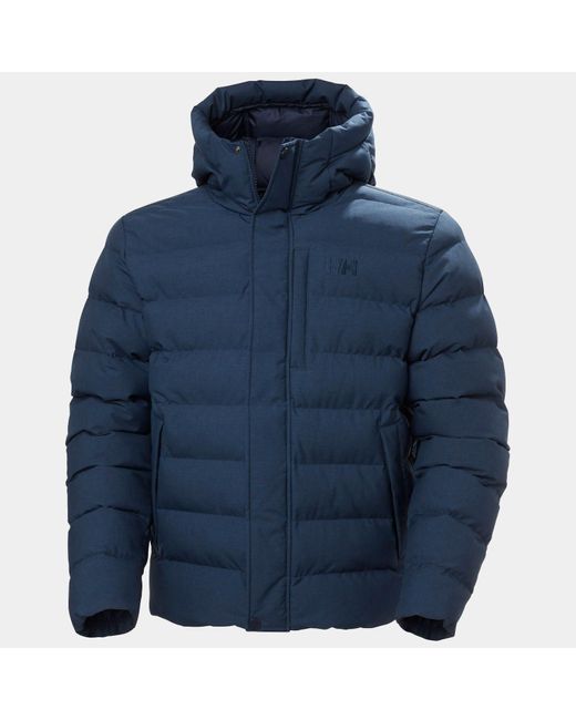 Alby Puffy Jacket Hombre Helly Hansen de hombre de color Blue