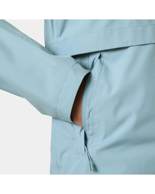 Helly Hansen Blue Sienna Rain Jacket