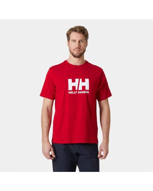 Helly Hansen Red Hh Logo T-Shirt 2.0 for men