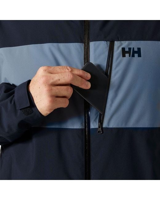 Helly Hansen Blue Gravity Insulated Ski Jacket for men