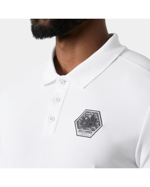 Helly Hansen White Hp Race Polo for men
