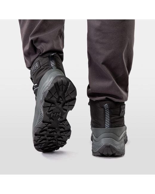 Helly Hansen Black Helly-hansen Keystone Durable Weather-resistant Hiking Boots For Outdoor Adventures And Trail Exploration for men