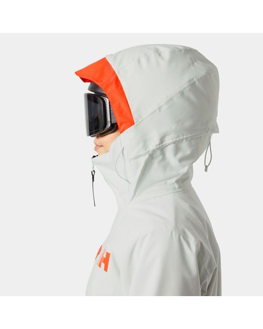 Helly Hansen Metallic Whitewall Lifaloft 3.0 Ski Jacket
