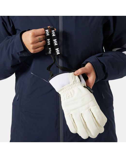 Helly Hansen Blue Alphelia Gloves Damen