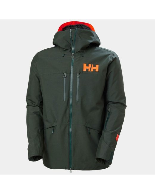 Giacca Da Sci Impermeabile Garibaldi 2.0 Uomo Verde di Helly Hansen in Green da Uomo