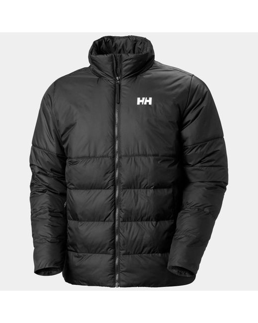 Helly Hansen Black Oslo Light Puffy Jacket for men