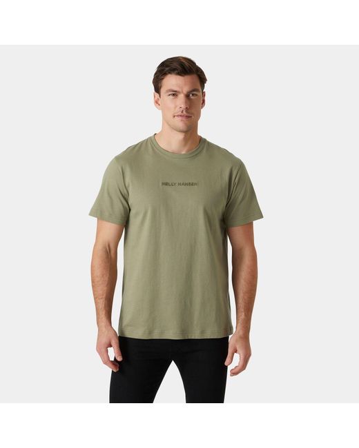 Core t-shirt vert Helly Hansen pour homme en coloris Green