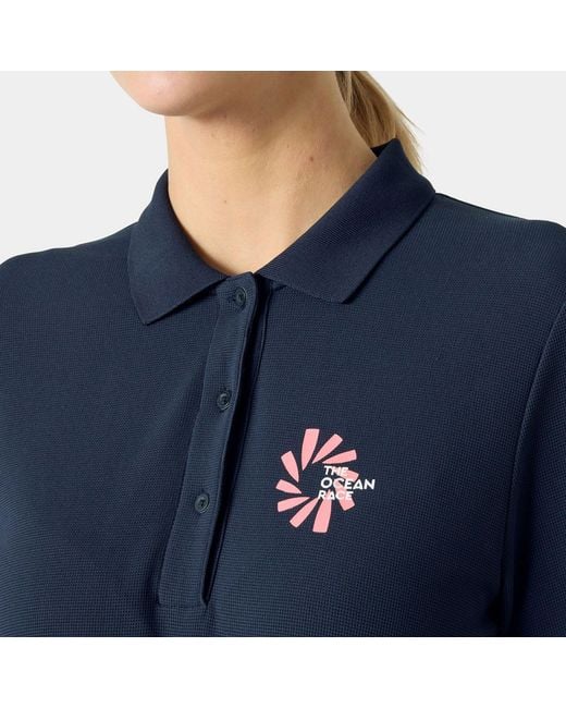 Helly Hansen Blue The Ocean Race Polo