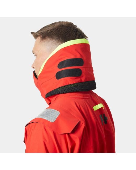 Helly Hansen Red Aegir Ocean Dry Suit 2.0 for men