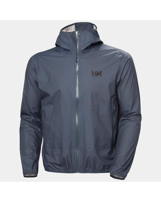 Helly Hansen Blue Verglas 2.5l Fastpack Jacket for men