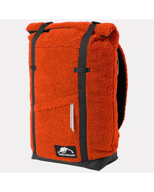 Helly Hansen Orange Stockholm Pile Backpack, 28L Std