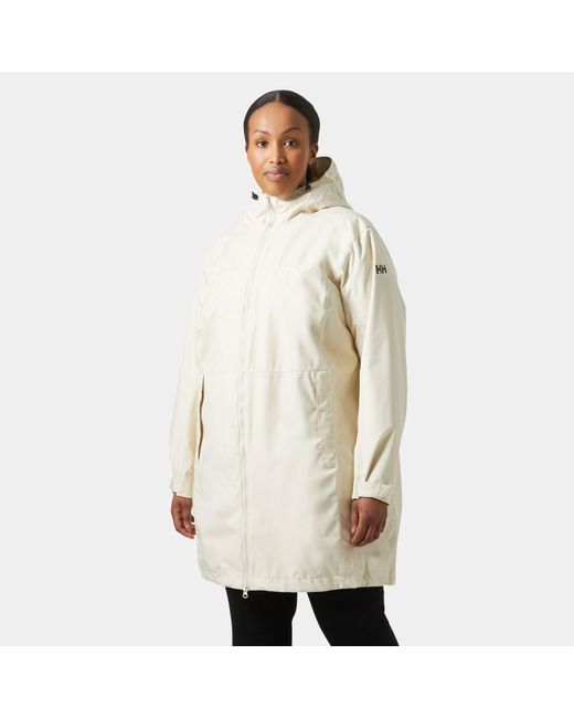 Helly Hansen Natural Lisburn Plus Raincoat White