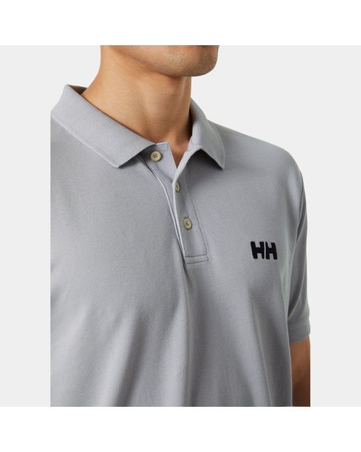 Helly Hansen Gray Malcesine Polo for men
