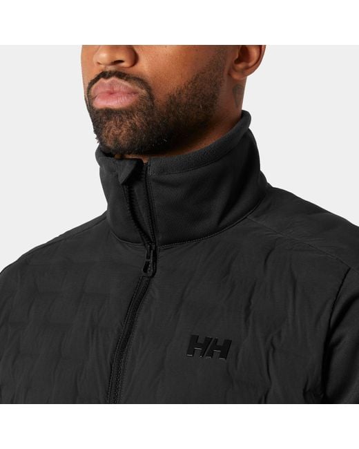 Helly Hansen Black Hp Hybrid Stretch Insulator for men